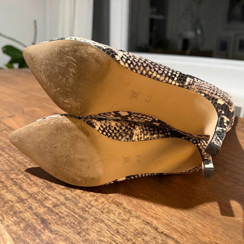 Bcbgeneration Marlo Snake Print Knee-High Boots S… - image 6